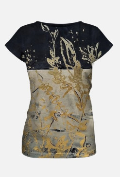 "Soft in flowers" II - damski t-shirt