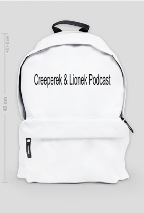 Plecak Creeperek & Lionek Podcast