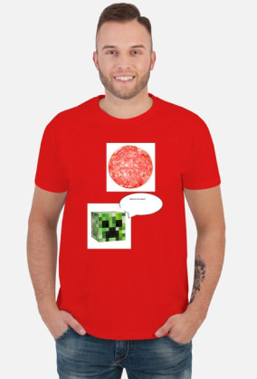 Koszulka Creeperek & Lionek Podcast Official Merch x Mini salami