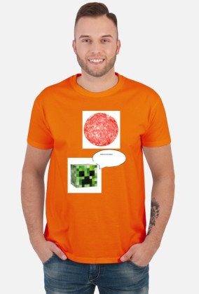 Koszulka Creeperek & Lionek Podcast Official Merch x Mini salami