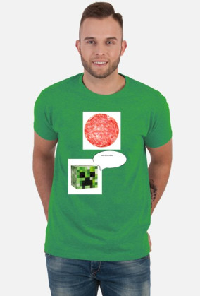 Koszulka Creeperek & Lionek Podcast Official Merch x Mini salami