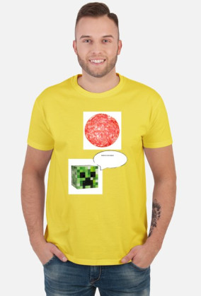 Koszulka Creeperek & Lionek Podcast Official Merch x Mini salami