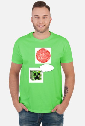 Koszulka Creeperek & Lionek Podcast Official Merch x Mini salami