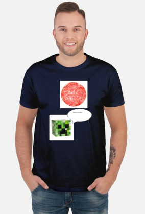 Koszulka Creeperek & Lionek Podcast Official Merch x Mini salami