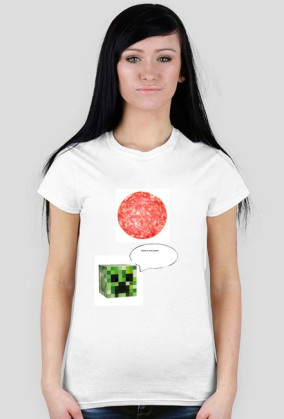 Koszulka Creeperek & Lionek Podcast Official Merch x Mini salami (dla bab)