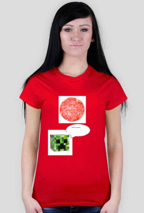 Koszulka Creeperek & Lionek Podcast Official Merch x Mini salami (dla bab)