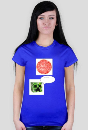 Koszulka Creeperek & Lionek Podcast Official Merch x Mini salami (dla bab)