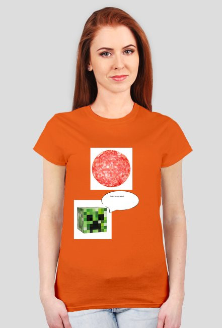 Koszulka Creeperek & Lionek Podcast Official Merch x Mini salami (dla bab)