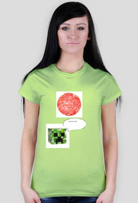 Koszulka Creeperek & Lionek Podcast Official Merch x Mini salami (dla bab)
