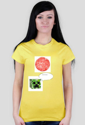 Koszulka Creeperek & Lionek Podcast Official Merch x Mini salami (dla bab)