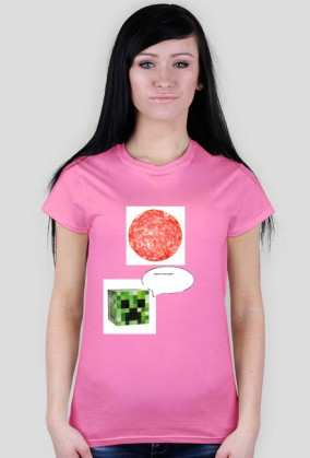 Koszulka Creeperek & Lionek Podcast Official Merch x Mini salami (dla bab)