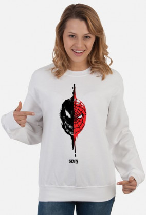 Venom vs Spider-man Bluza damska