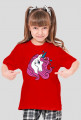 Koszulka dla dziewczynki z jednorożcem z gwiazdkami