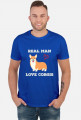 Prawdziwy facet kocha Welsh Corgi