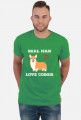 Prawdziwy facet kocha Welsh Corgi