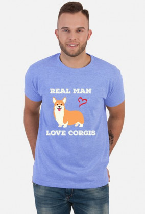Prawdziwy facet kocha Welsh Corgi