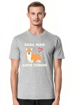 Prawdziwy facet kocha Welsh Corgi