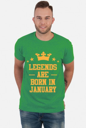 Legends Are Born In January