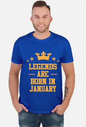 Legends Are Born In January