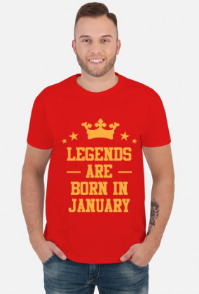 Legends Are Born In January