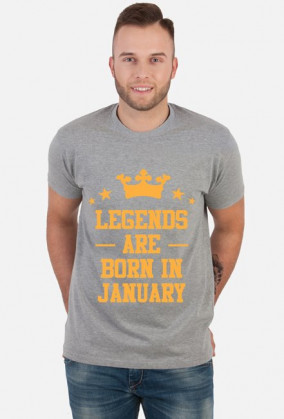 Legends Are Born In January