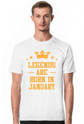 Legends Are Born In January