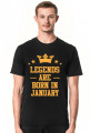 Legends Are Born In January