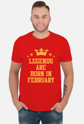 Legends Are Born In February