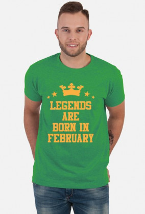 Legends Are Born In February