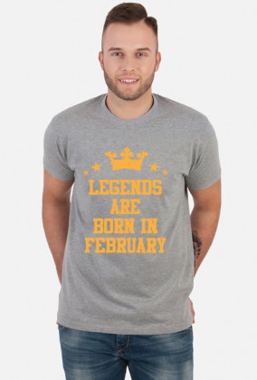 Legends Are Born In February