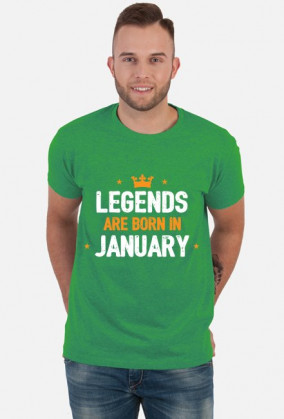 Legends Are Born In January