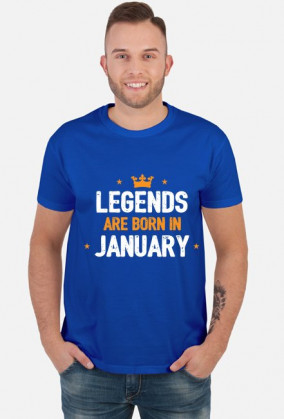 Legends Are Born In January