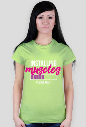 Installing Muscles. Please Wait