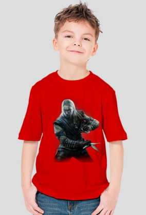 Koszulka THE WITCHER Z BOHATEREM - GERALT