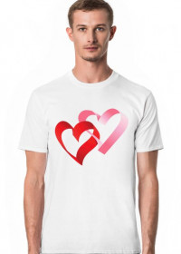 połączone serca - koszulka