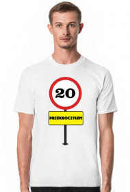 KOSZULKA NA 20 URODZINY