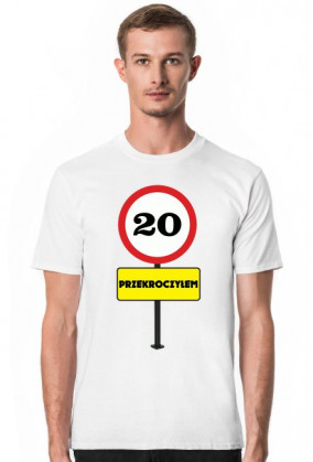 KOSZULKA NA 20 URODZINY