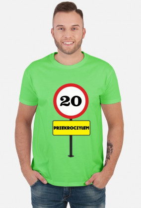 KOSZULKA NA 20 URODZINY