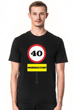 KOSZULKA NA  40 URODZINY