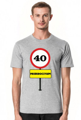 KOSZULKA NA  40 URODZINY