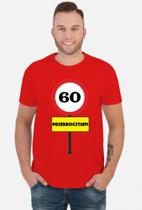 KOSZULKA NA 60-te URODZINY