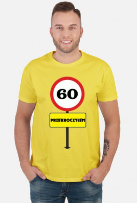 KOSZULKA NA 60-te URODZINY