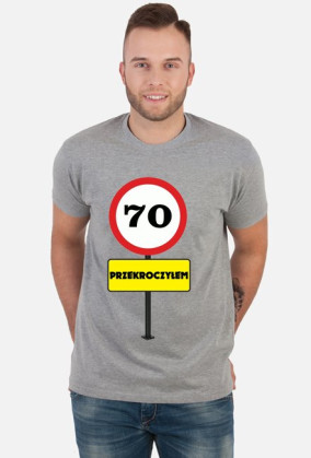 KOSZULKA NA 70-te URODZINY