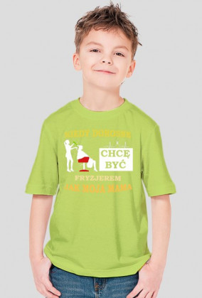 Kiedy dorosnę chcę być Fryzjerem jak Mama