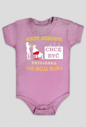 Kiedy dotosnę chce być Fryzjerką jak moja mama
