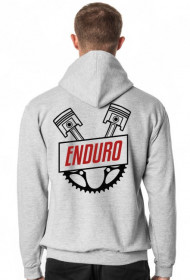 Szara bluza College Enduro