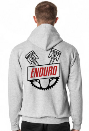 Szara bluza College Enduro