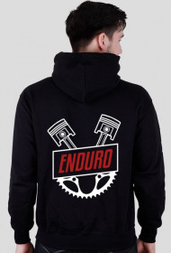 Czarna bluza College Enduro