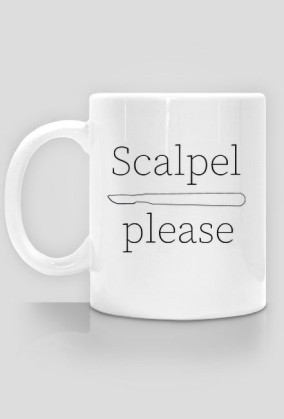 Scalpel Please Mug
