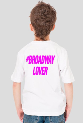 T-shirt #BroadwayLover, 12-14LAT